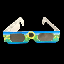 Load image into Gallery viewer, Front Side Of Total Solar Eclipse Festival Glasses Eye Protection
