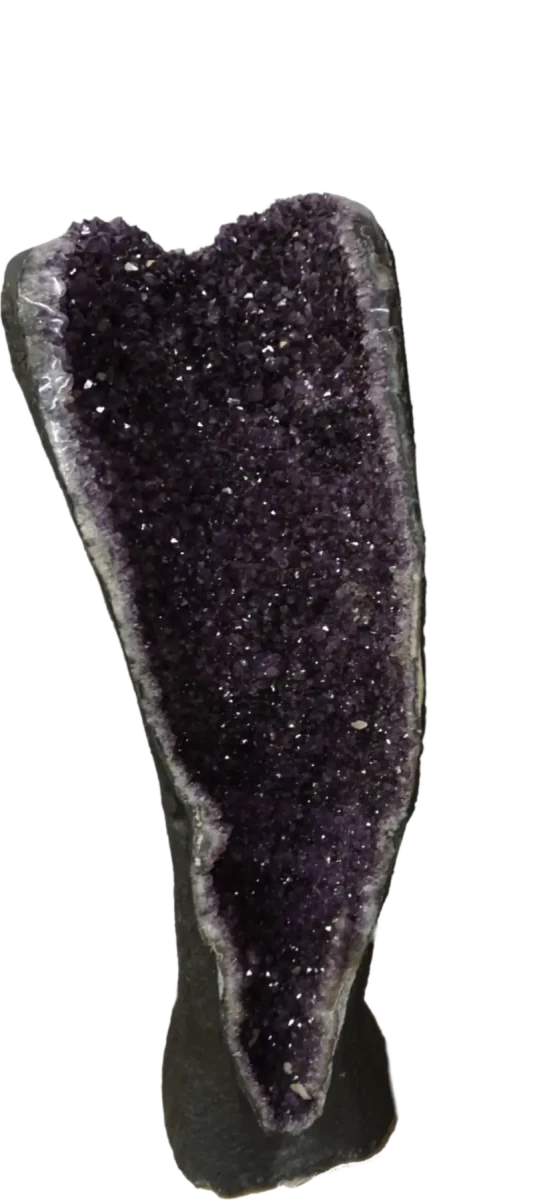 Amethyst Geode Cave Purple Luxury Home Accent