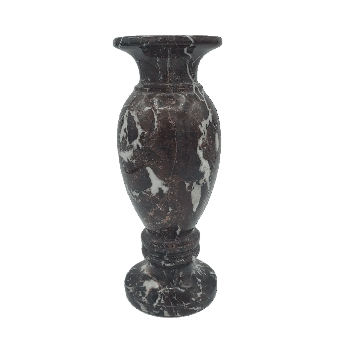 Artisan Vase Carved Mineral Onyx Vessel