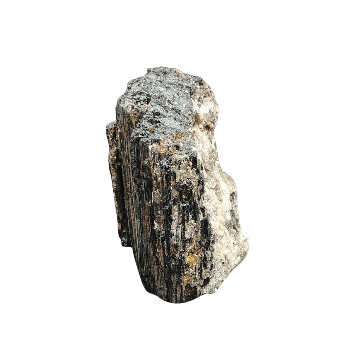 This is the right side of this piece of black Tourmaline
