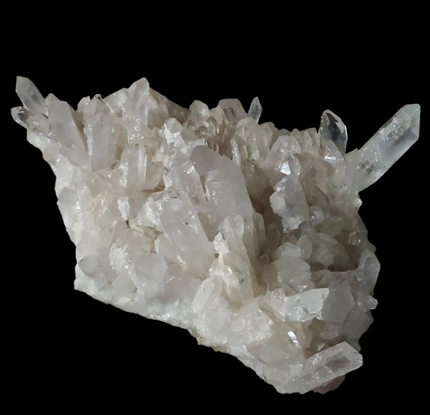 Collector Grade Large Arkansas Clear Quartz Crystal Cluster