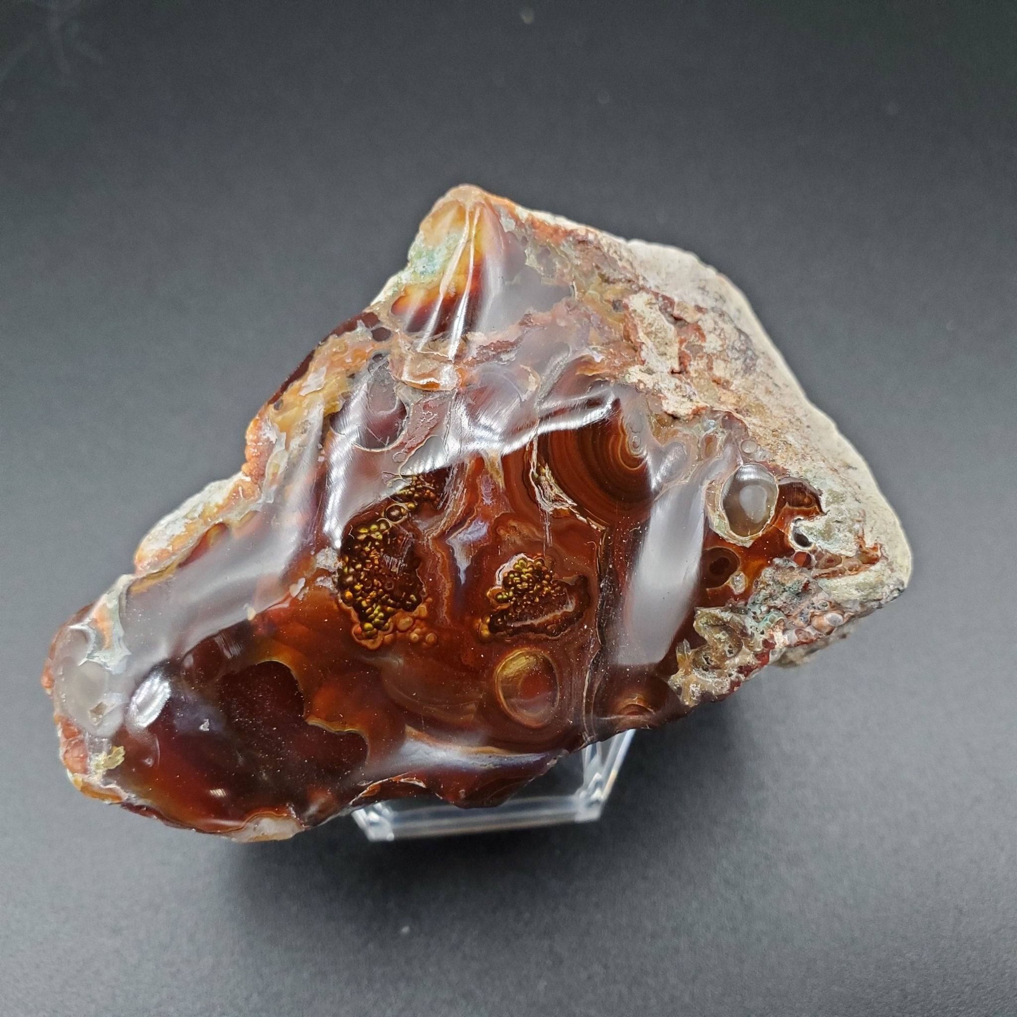 Southern New Mexico fire Agate offers