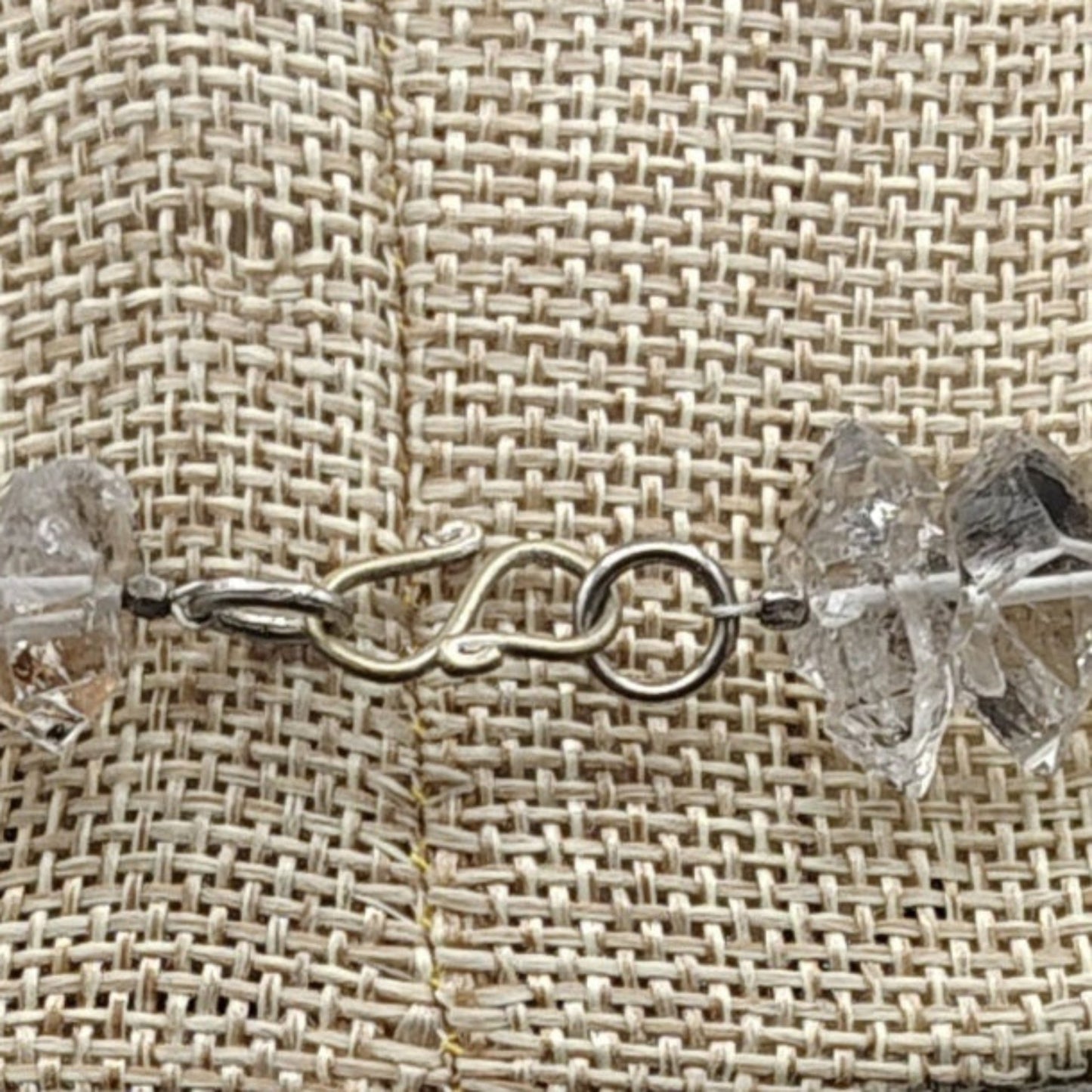 This is a close up of the clasp on this necklace