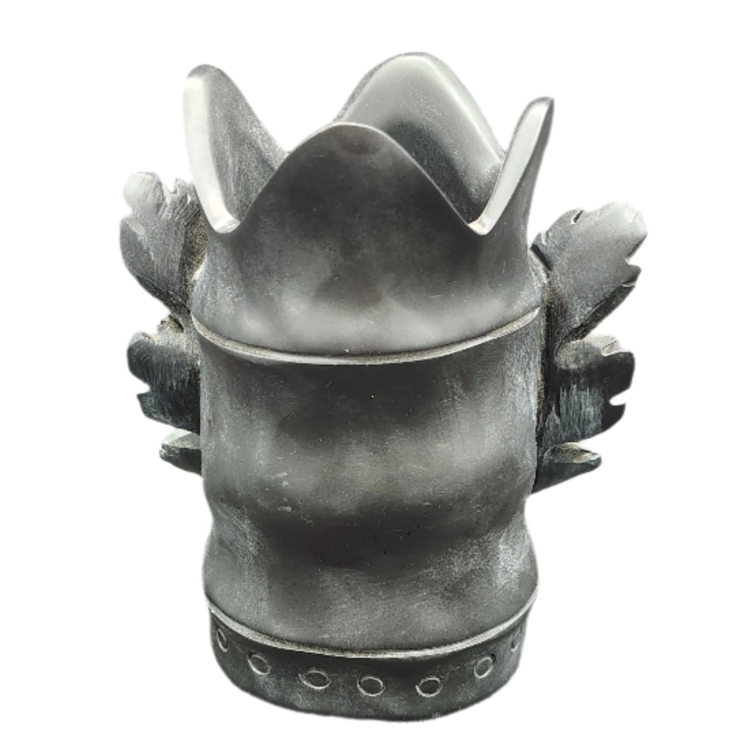 This is the back side of this Chrysanthemum Flower Stone Vase