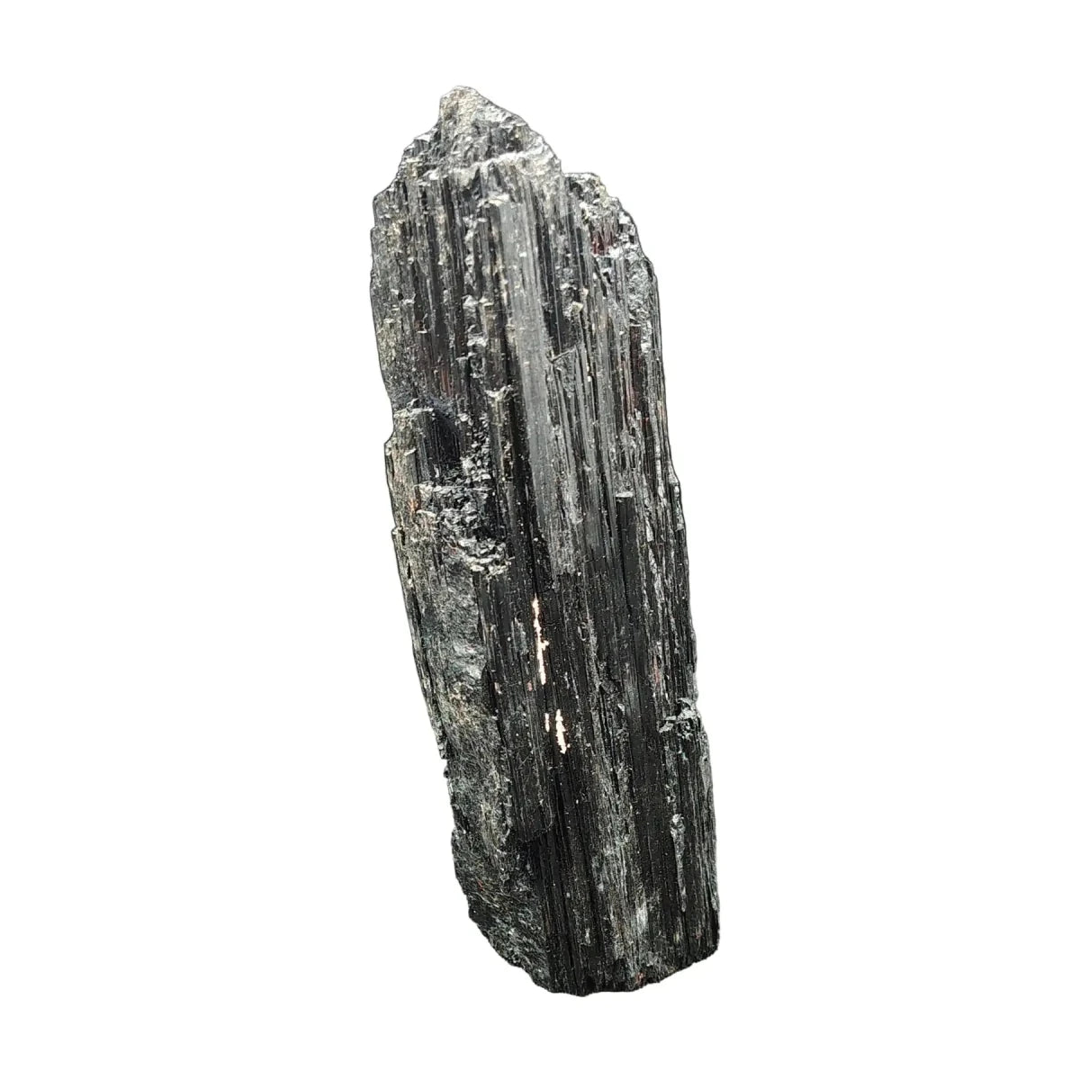 This is the left side of this black tourmaline with mica