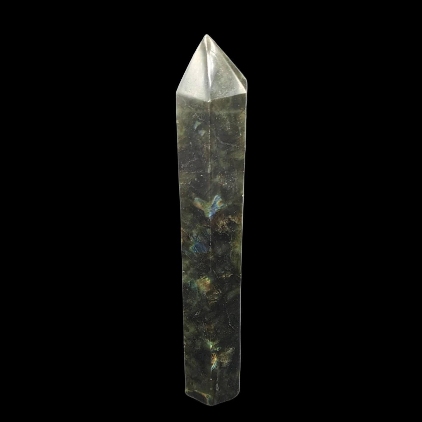 This is the right side of this Labradorite point