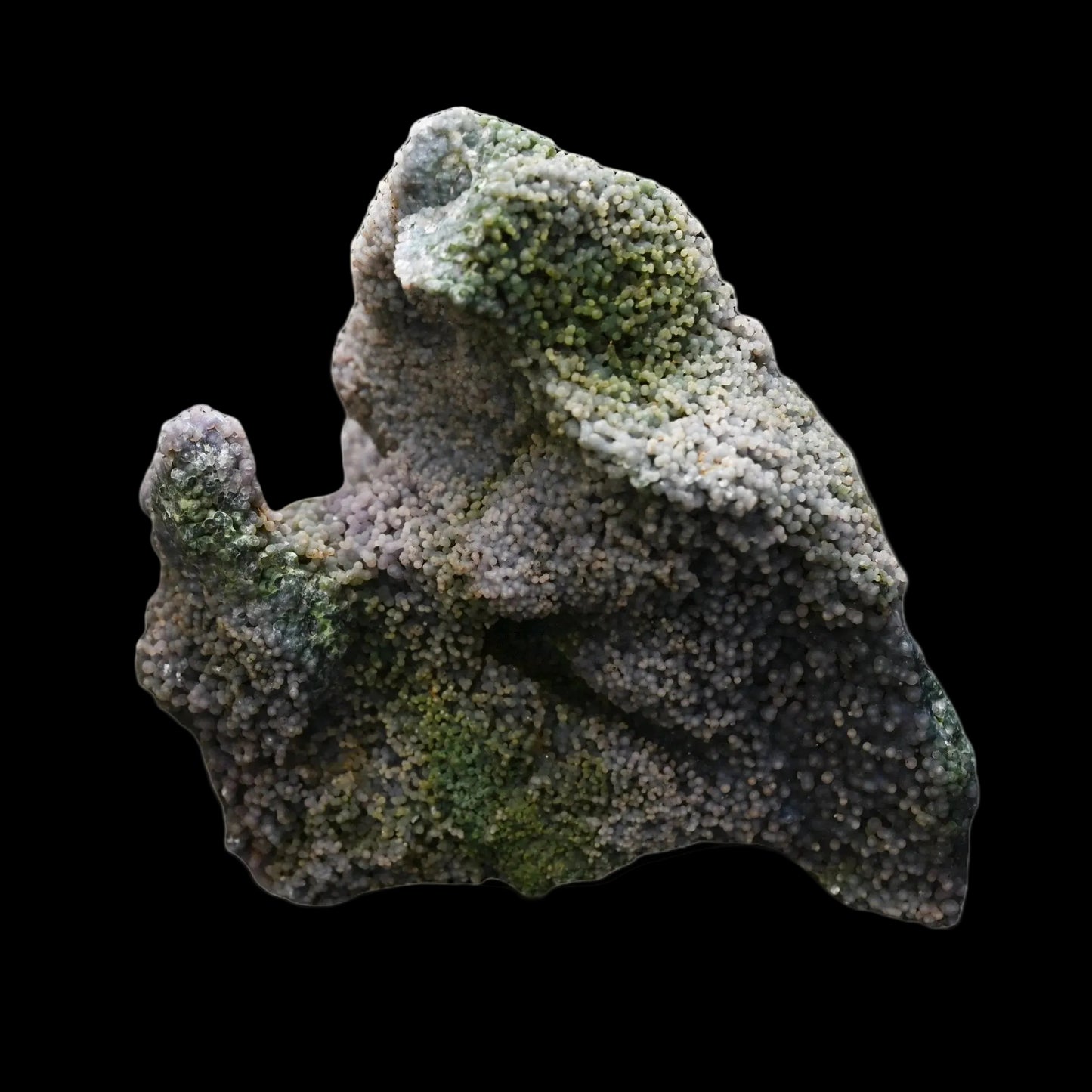 Back Side Of Purple Chalcedony Unique Rock Specimen