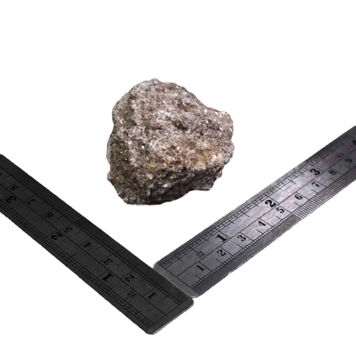 Lepiddiolite Rock With Ruler
