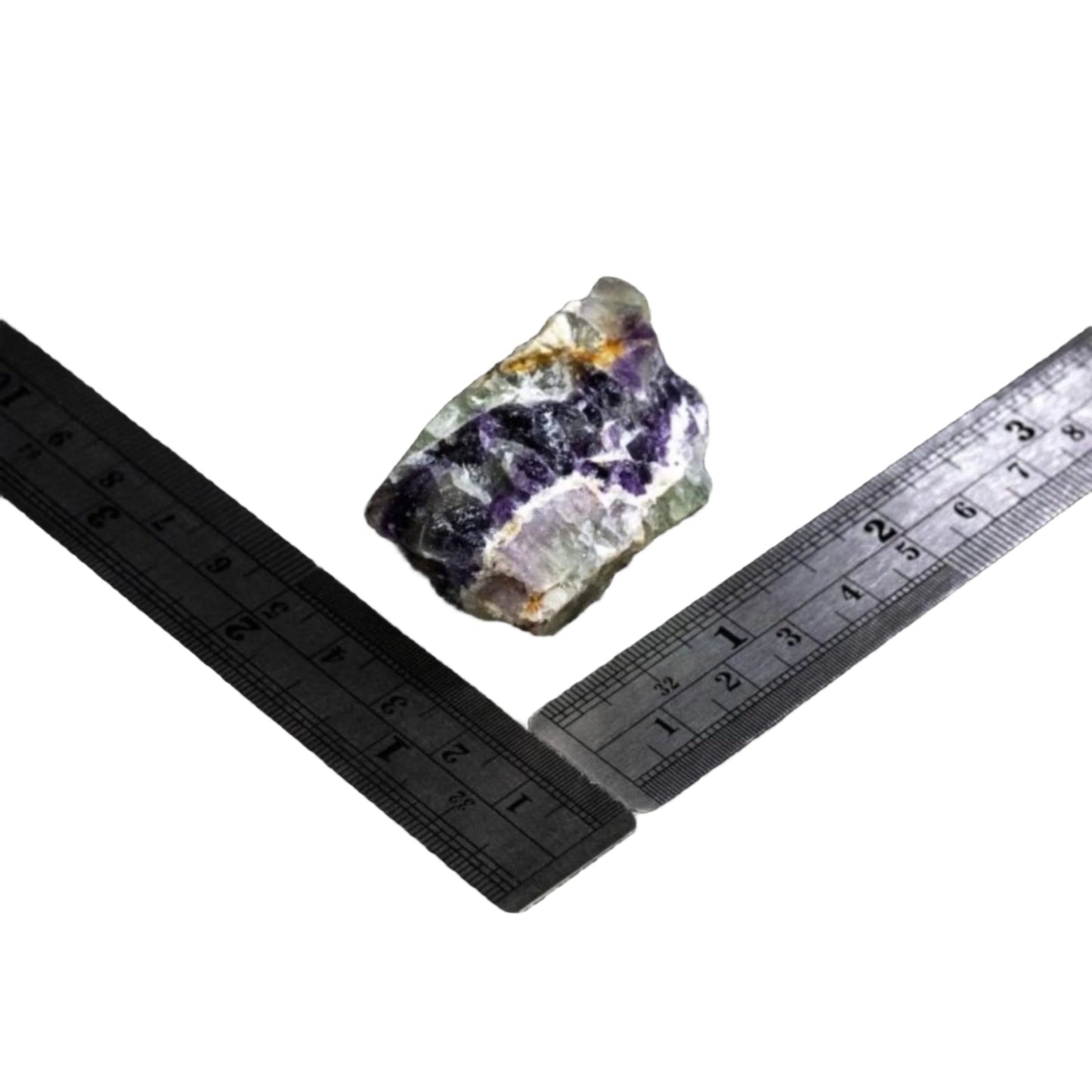 Flourite Uncut Unpolished Rock Purple Cream Gray Natural TonesSold By The Pound