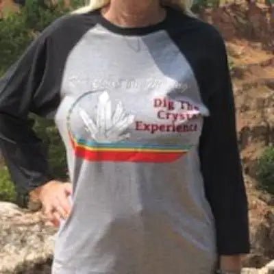 Gray 3/4 Slleeve Gray T-shirt
