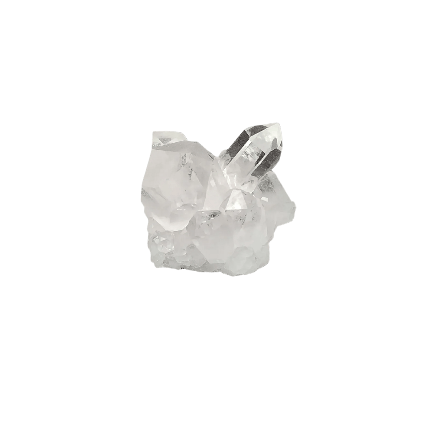 This is the right side of this small Quartz crystal cluster