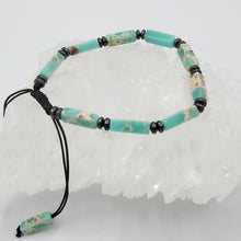 Load image into Gallery viewer, Amazonite Bracelet with Rondell Spacer
