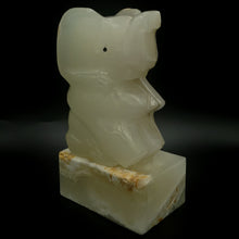 Load image into Gallery viewer, Light Onyx Elephant Lamp
