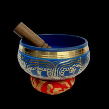 Load image into Gallery viewer, Blue Singing bowl
