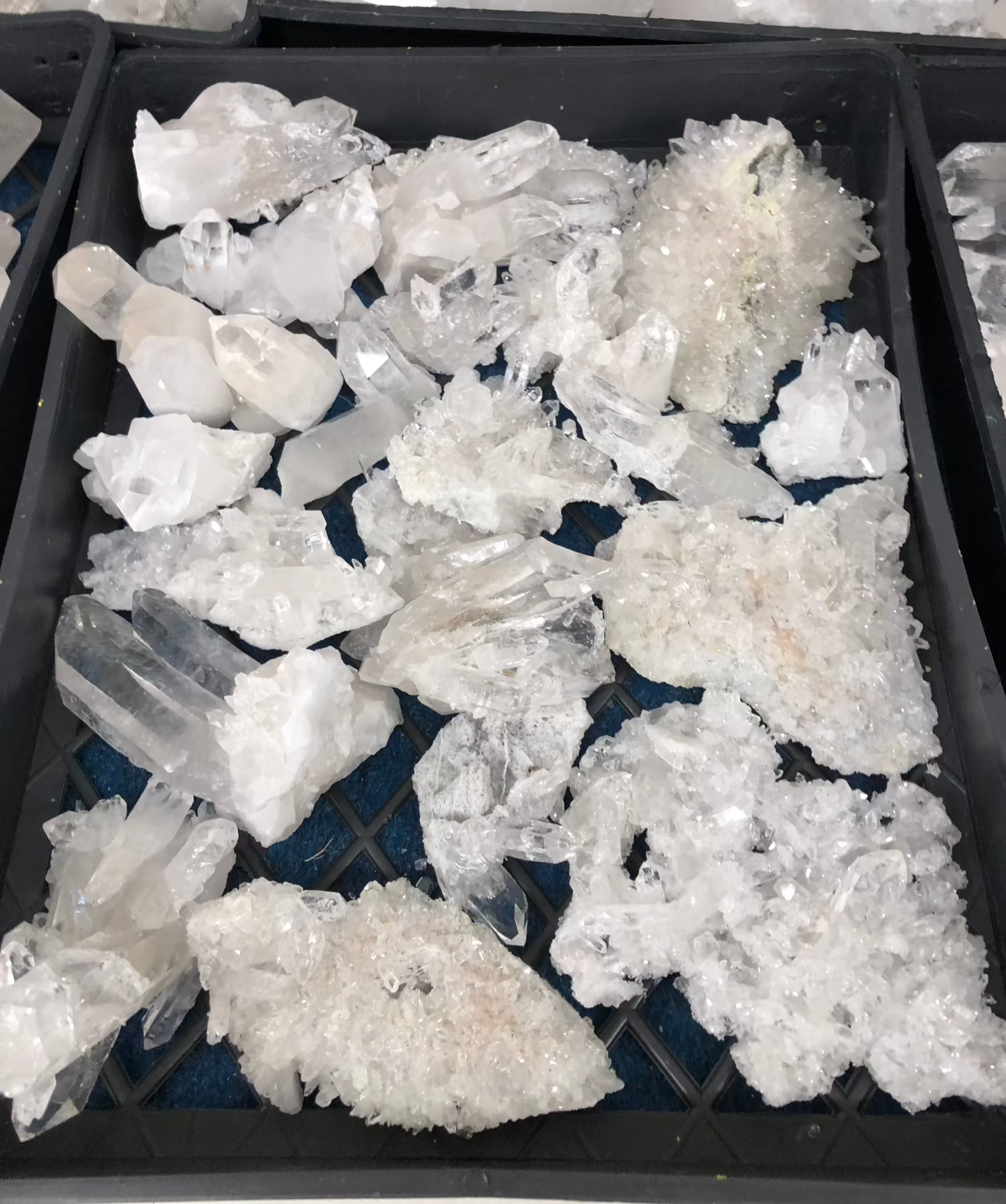 Mid Grade Arkansas Quartz Crystal Clusters