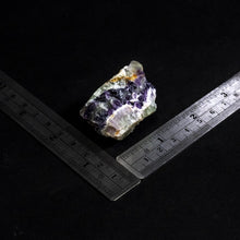 Load image into Gallery viewer, Flourite Uncut Unpolished Rock Purple Cream Gray Natural TonesSold By The Pound
