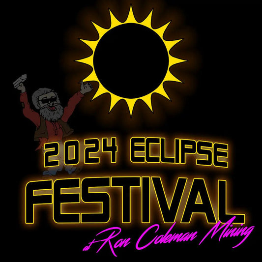 2024 Solar Eclipse Event Flyer - Ron Coleman Mining