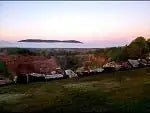 Sunset view of Ron Coleman Commercial Quartz Mine