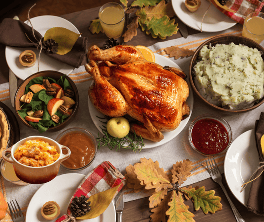 Thanksgiving Food On A Table
