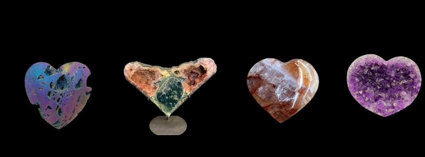 Gem and Mineral Hearts ❤ - Ron Coleman Mining