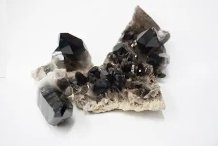 Enhanced Smokey Quartz Clusters