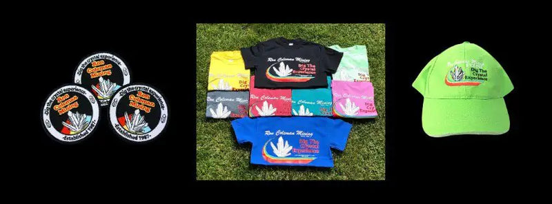 Ron Coleman Patch, souvenir t-shirts and lime green cap