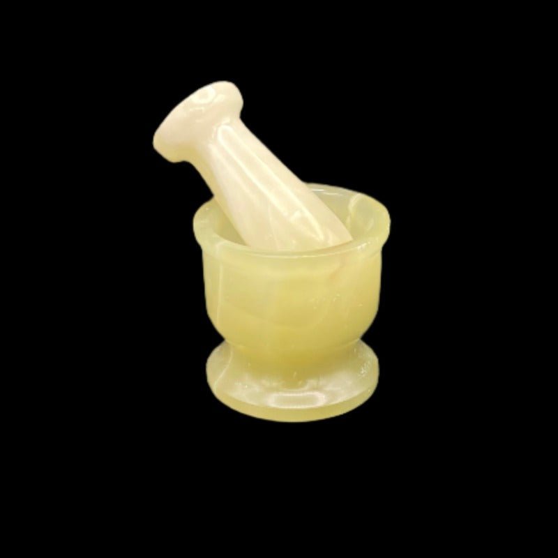 2 Inch Onyx Mortar And Pestle