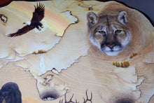 Load image into Gallery viewer, Close Up of eagle, Mountain Line, Bear Sandstone Wall Art
