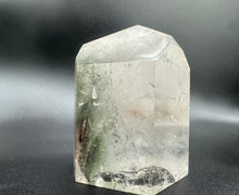 Load image into Gallery viewer, Close Up Side View Of Chlorite Quartz Notice The Bottom Has A Slight Fracture

