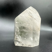 Load image into Gallery viewer, Side Of A Cut And Polished Chlorite Quartz Showing White Chlorite
