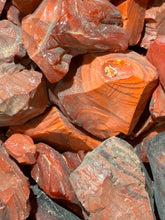 Load image into Gallery viewer, Orange Opaque Slag Glass Cullet $6 Per Pound
