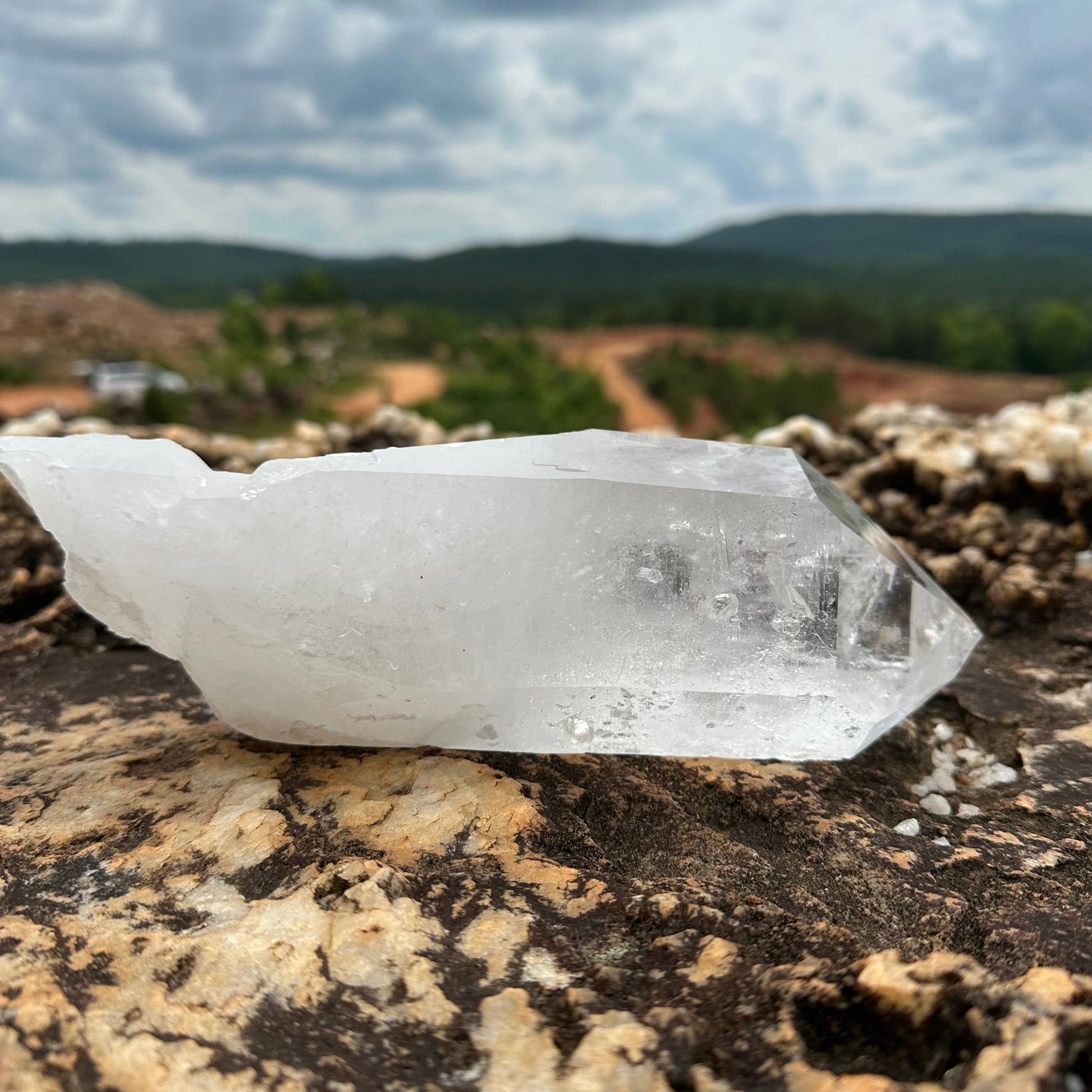 Ron Coleman Quartz Crystal Point