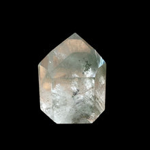 Load image into Gallery viewer, Front Side Of Green Chlorite Point, Polished Smooth And Clear And Green In Color
