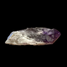 Load image into Gallery viewer, Right Side Of Dragons Tooth Amethyst Crystal, White And A Dark Purple Crystal Point
