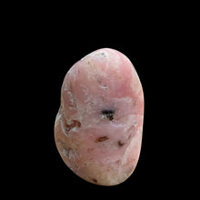 Load image into Gallery viewer, Back Side Of Polished Free Standing Pink Opal Cut Base, Smooth Pink White And Gray
