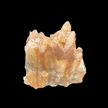 Load image into Gallery viewer, Front Side Of Tigertooth Calcite Unique Rock Specimen, Orange And Brown In Color
