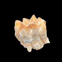 Load image into Gallery viewer, Back Side Of Tigertooth Calcite Unique Rock Specimen, Orange And Brown In Color
