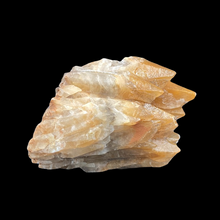 Load image into Gallery viewer, Side View Of Xlarge Tigertooth Calcite Home Decor Rock Specimen, Cream And Golden Brown In Color
