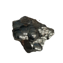 Load image into Gallery viewer, Top Side Of Gorgeous Hematite Crystal Lapidary Specimen, Shiny And Metallic In Color
