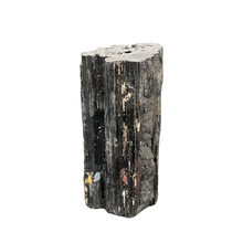 Load image into Gallery viewer, Back Side Of Black Tourmaline Tower With Mica Cut Base Home Decor, Natural And Raw
