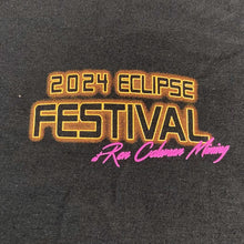 Load image into Gallery viewer, What It Says On The Front Side Of 3XLarge 2024 Eclipse Festival Ron Coleman Mining Band T-Shirt
