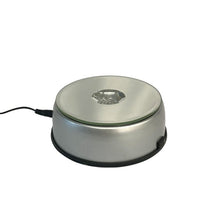 Load image into Gallery viewer, Silver Tone LED Turntable Light 
