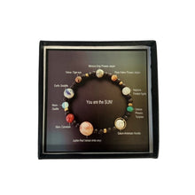 Load image into Gallery viewer, You Are The Sun Bracelet Labeled Tiger Eye, Jasper, Howlite, Carnelian, Opalite, Sodalite Stone Beads
