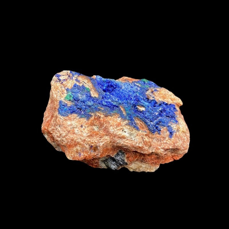 Top Side Of Blue Azurite