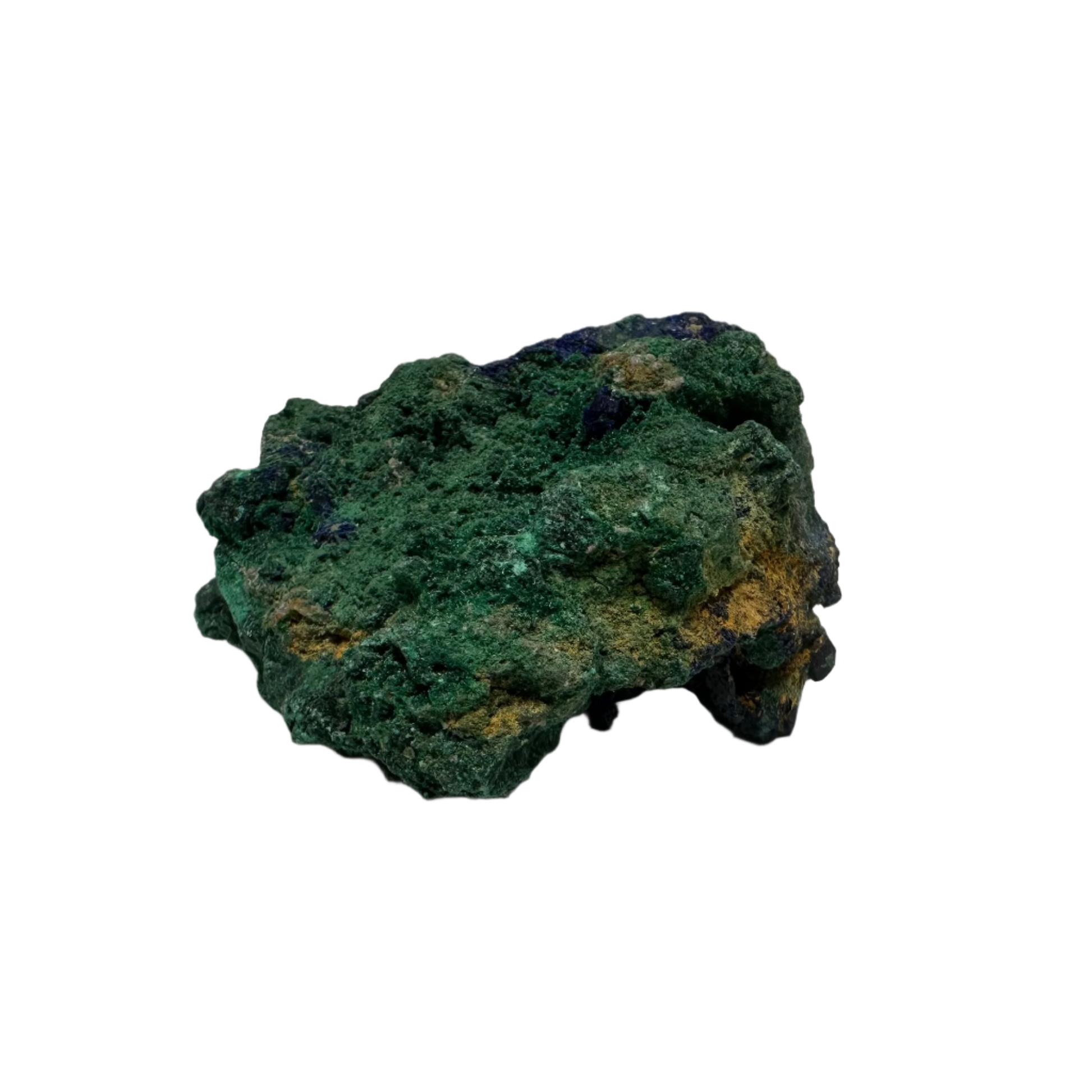 Mineral Specmen Raw Malachite With Azurite