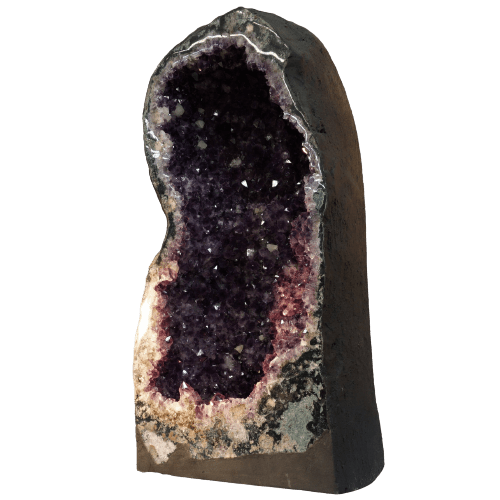 Amethyst Crystal Geode 20 Inch Purple Crystal Mineral Home Decor