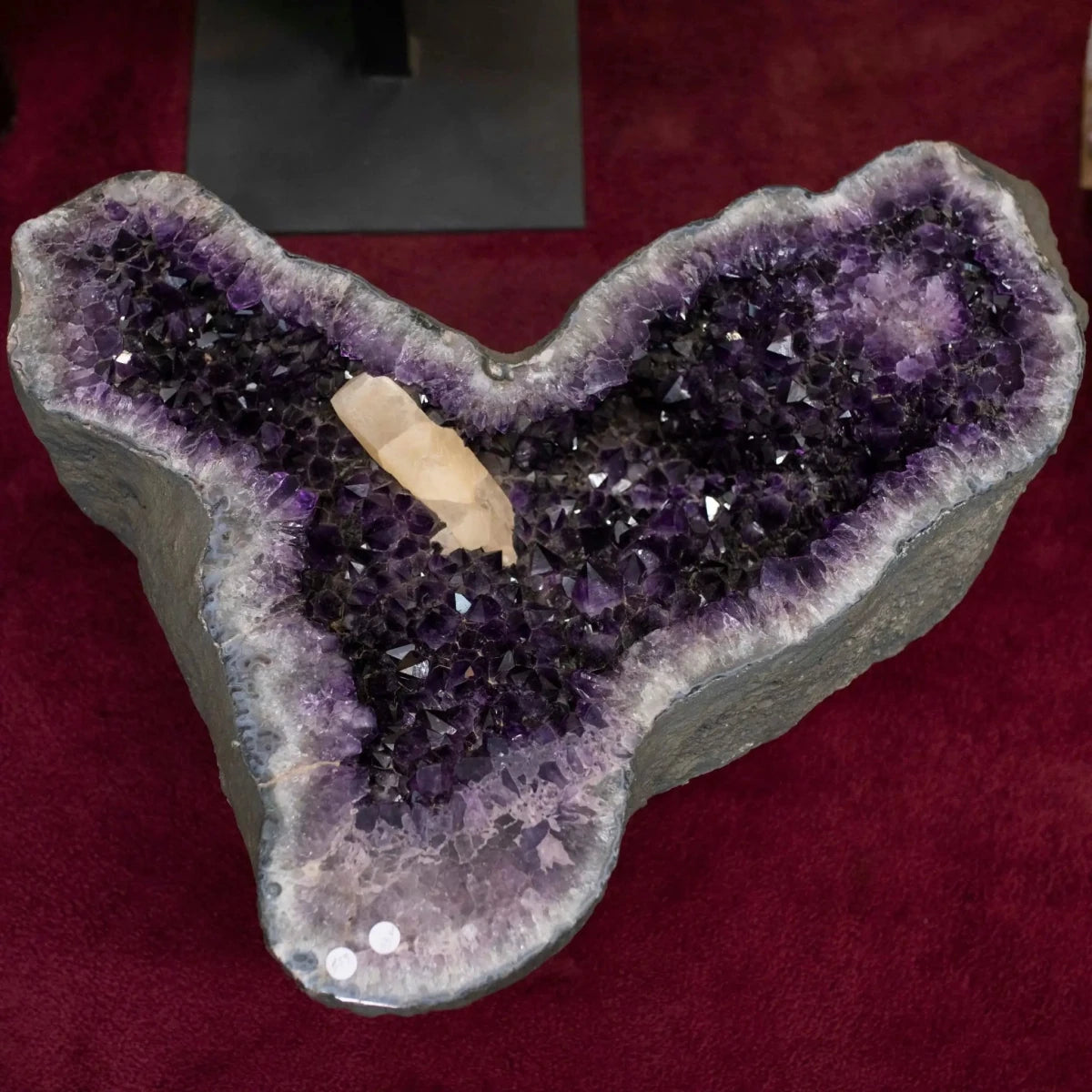 Amethyst Crystal Geode Table Crystal Mineral Table Base