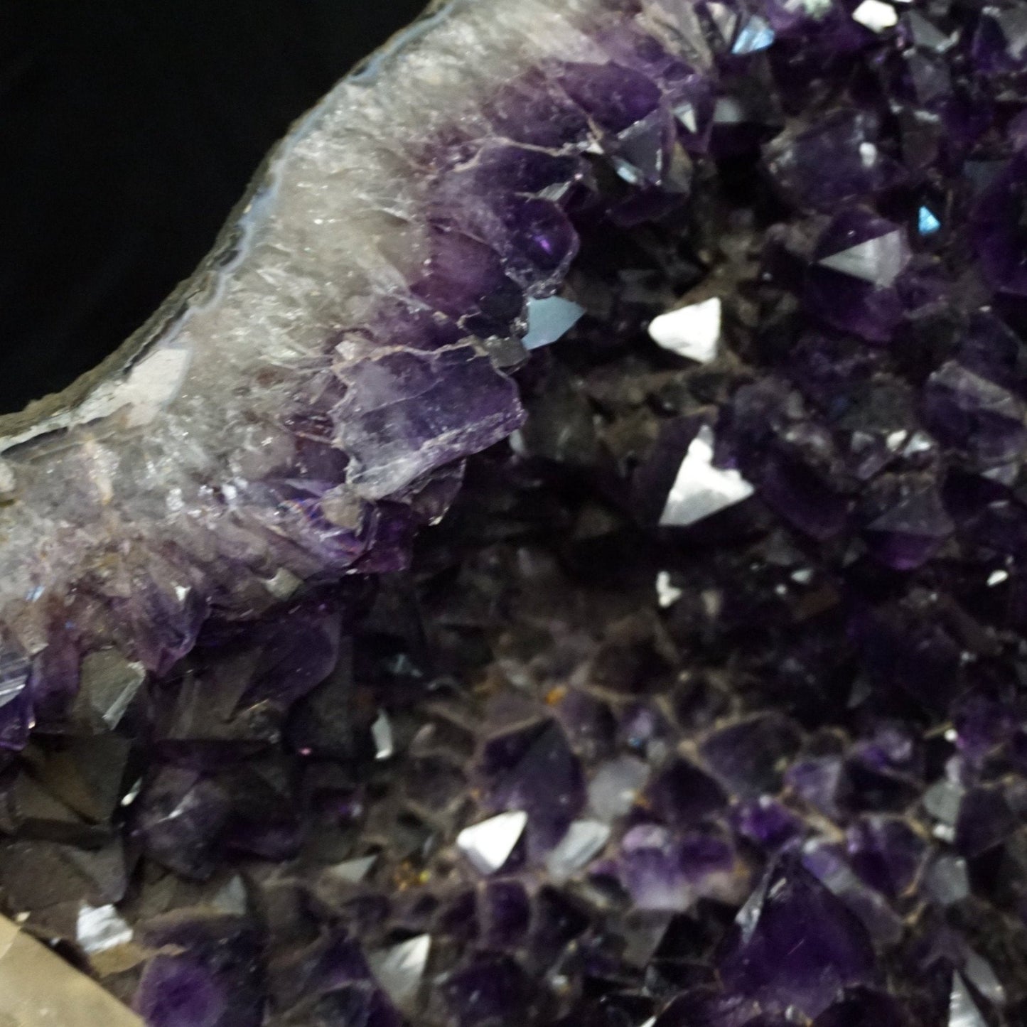 Amethyst Crystal Geode Table Crystal Mineral Table Base