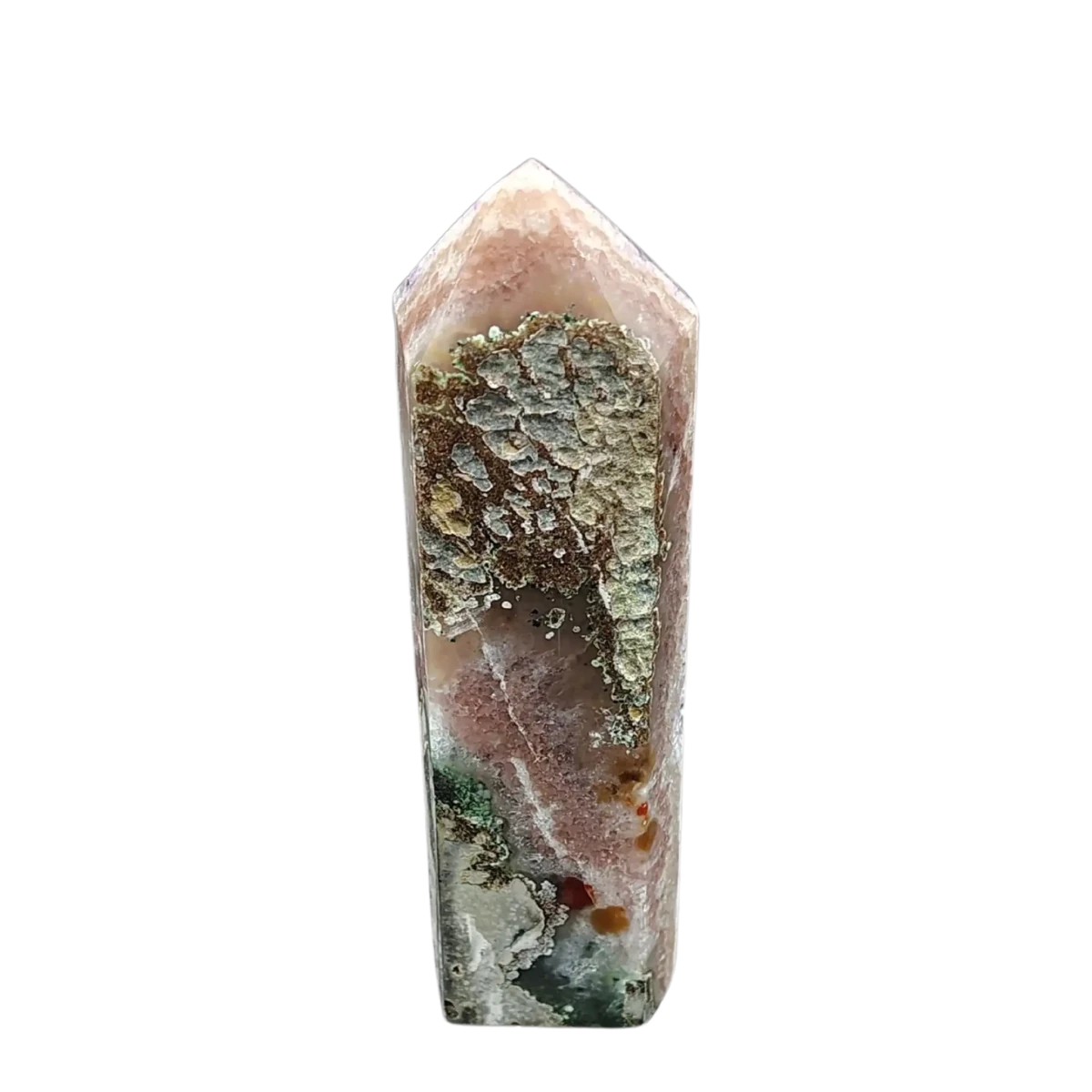 This is the back side of this Amethyst tower