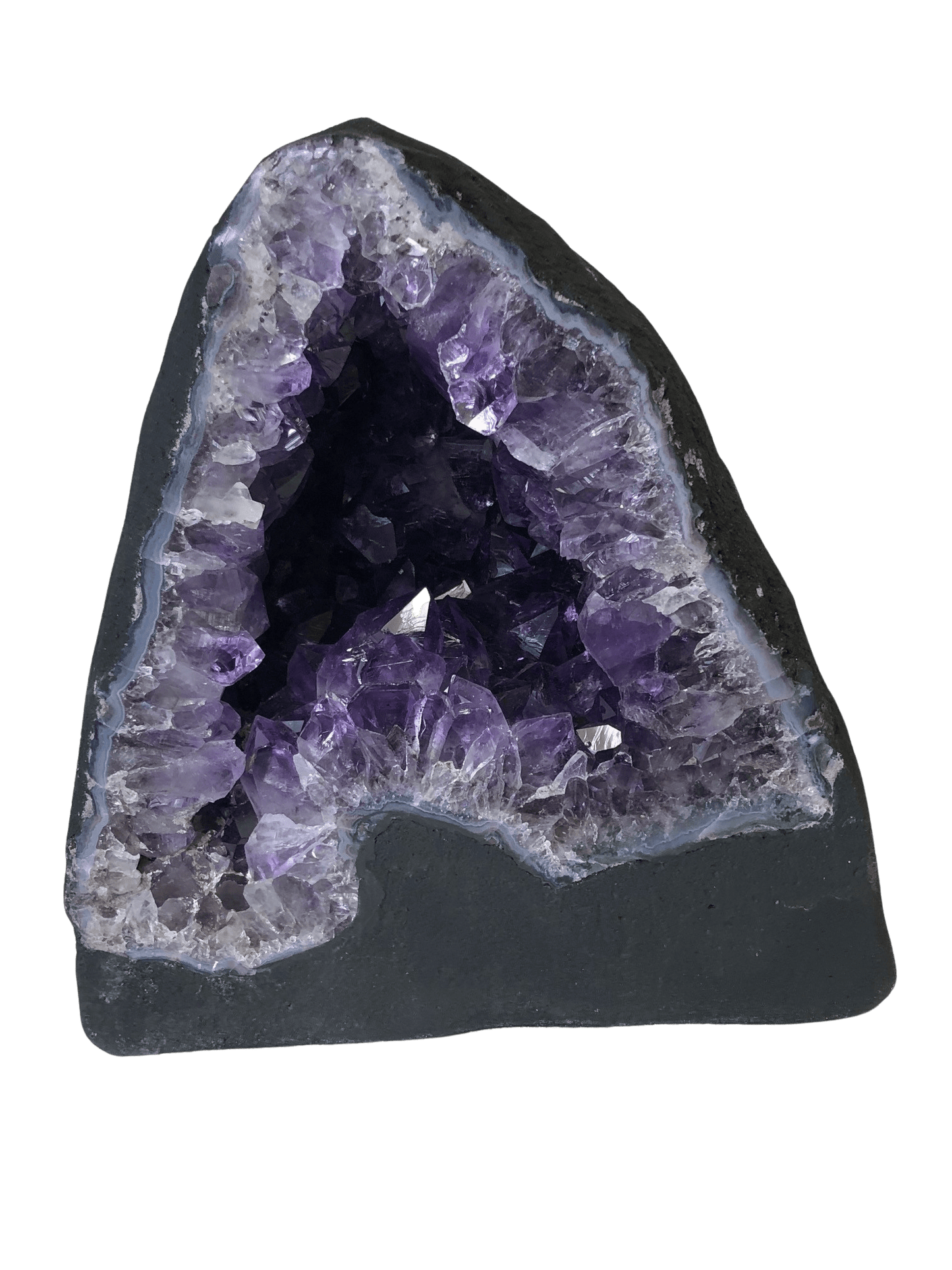 Amethyst Geode Cathedral 8 Inch Purple Geode Cluster Of Crystals Specimen